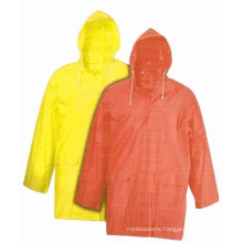 outdoor all color pvc raincoat